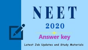 NEET paper Solution 2020