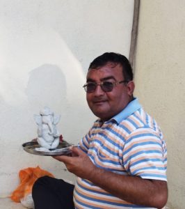 Amazing ganapati Statue artist teacher jay ganesh jay ganesh deva
