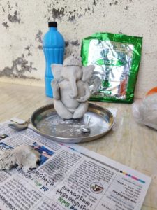 Amazing ganapati Statue artist teacher jay ganesh jay ganesh deva