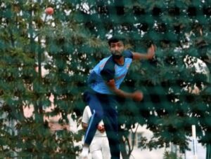 Cricket Mahesh Pithiya indian bowler Australia team bowling